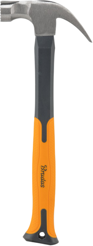 Молоток BRADAS FIBERGLASS 450 г (DIY-HF3045) - Фото 1