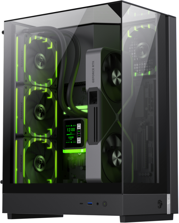 Корпус Gamemax T20 BK - Фото 1