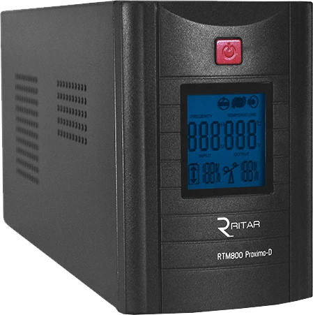 Источник бесперебойного питания Ritar RTM800 (480W) Proxima-D (RTM800D) - Фото 1