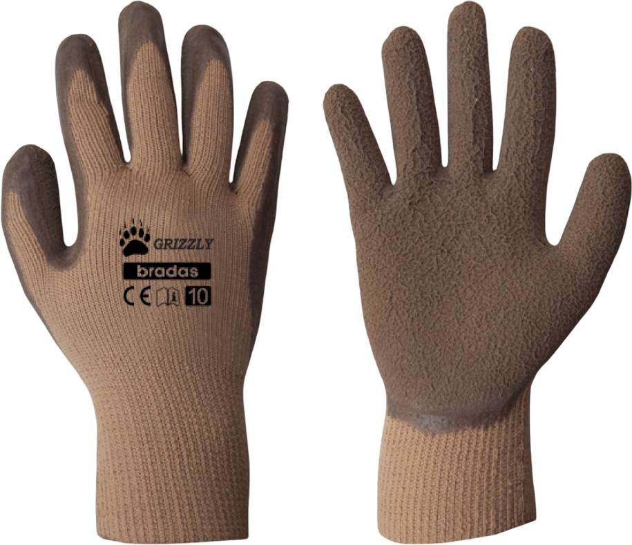Рукавички садові BRADAS GRIZZLY розмір 9 (RWG9) - Фото 1