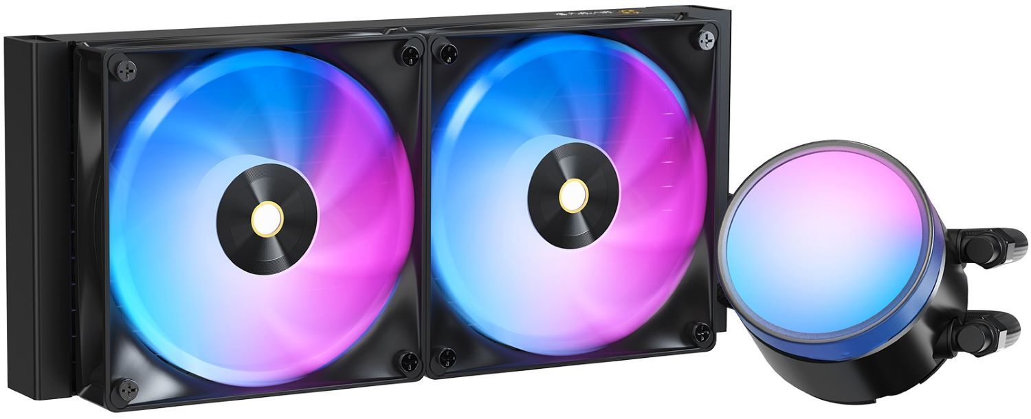 Купить Водяная система охлаждения OCYPUS DELTA L24 BK ARGB V2 (DELTA-L24-BK2AAWNN02X-GL) - Фото 1 Водяная система охлаждения OCYPUS DELTA L24 BK ARGB V2 (DELTA-L24-BK2AAWNN02X-GL) - Фото 1