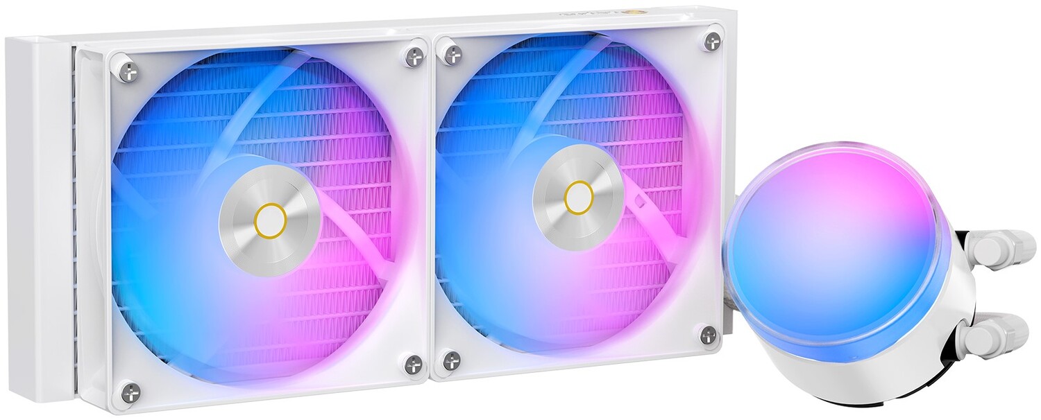 Купить Водяная система охлаждения OCYPUS DELTA L24 WH ARGB V2 (DELTA-L24-WH2AAWNN02X-GL) - Фото 1 Водяная система охлаждения OCYPUS DELTA L24 WH ARGB V2 (DELTA-L24-WH2AAWNN02X-GL) - Фото 1