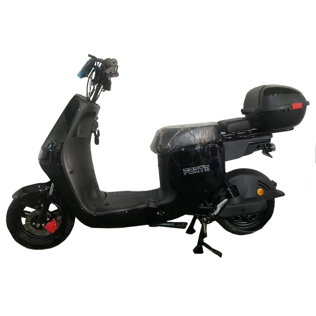 Электроскутер Forte TRON, Black (+Аккумулятор 12V20A/25А 5 шт.) - Фото 1