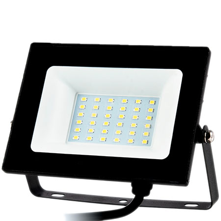 Купить Светодиодный прожектор Works 2.0 - FL-64K-30W-30LED - Фото 1 Светодиодный прожектор Works 2.0 - FL-64K-30W-30LED - Фото 1