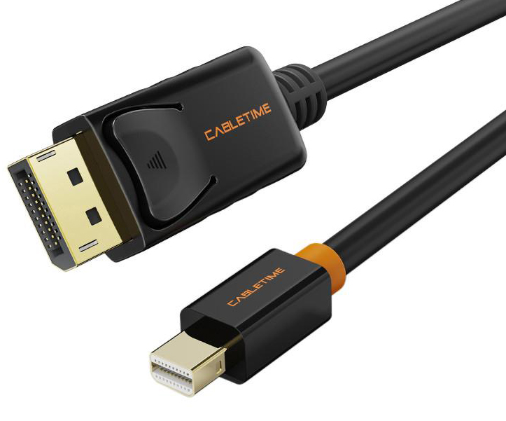 Кабель Cabletime Mini DisplayPort - DisplayPort (M/M) 3m Black (CD49N) - Фото 1