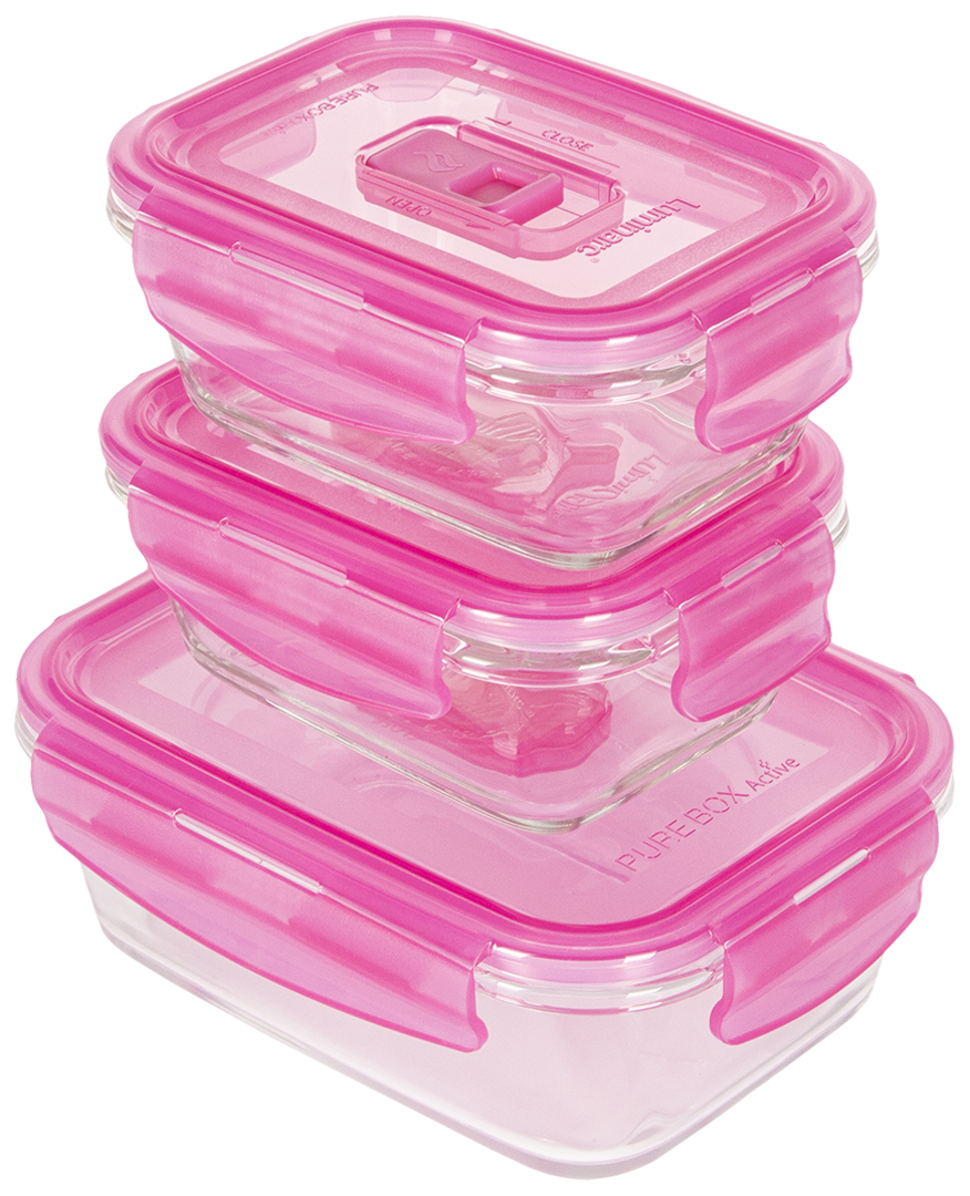 Набір ємностей для зберігання Luminarc Pure Box Active (P4498) - Фото 1
