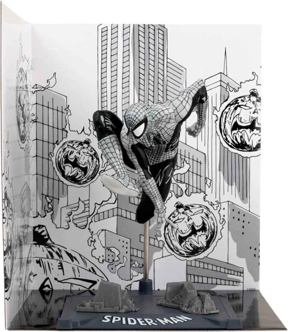Колекційна фігурка McFarlane Toys MARVEL Spider-Man - Collectible with Scene Gold Label (787926148299) - Фото 1