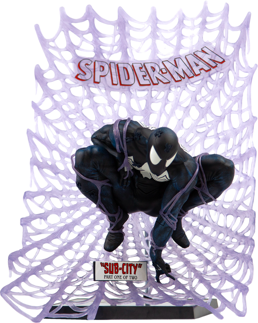 Купить Коллекционная фигурка McFarlane Toys MARVEL Spider-man #1 Black Suit (14832CHASE) - Фото 1 Коллекционная фигурка McFarlane Toys MARVEL Spider-man #1 Black Suit (14832CHASE) - Фото 1