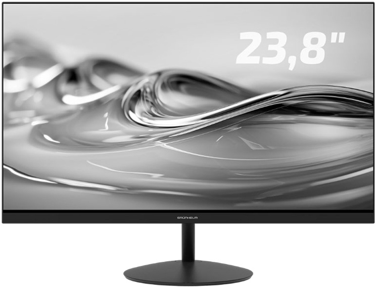 Монитор Grunhelm GM24F100B - Фото 1