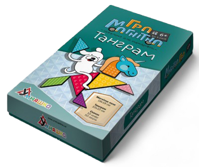 Настольная игра магнитная (5-7 лет) Умняшка Танграм (1487) - Фото 1