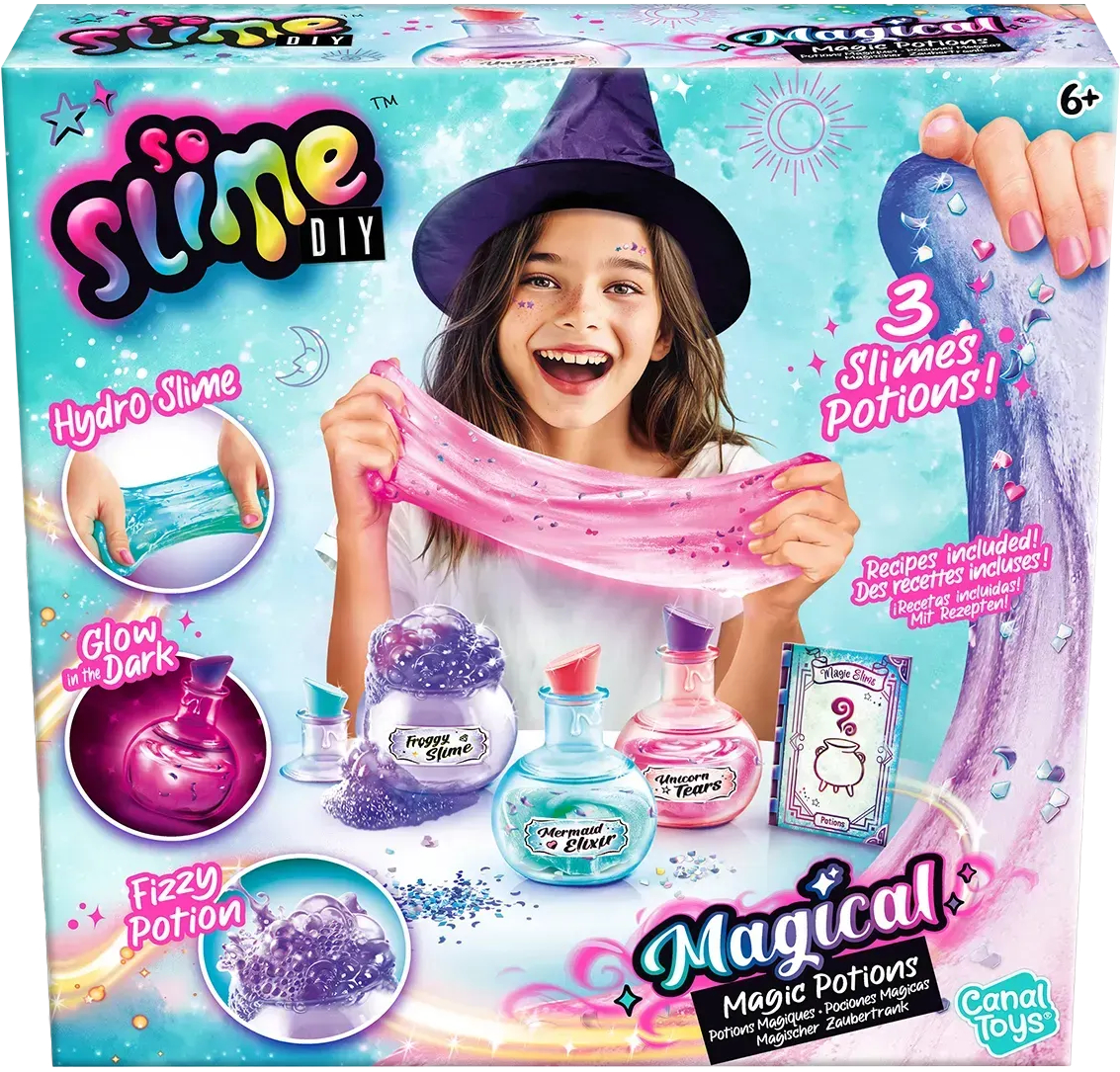 Фабрика слаймов Canal Toys Slime DIY Магический Слайм 3 в наборе (SSC372) - Фото 1