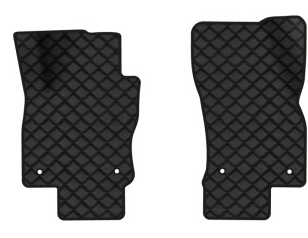 Килимки з екошкіри в салон авто передні EVAtech для Tiguan (Mk 2) Volkswagen 2016-2020 2 покоління SUV EU (VW31492AC2AV4BBB) - Фото 1