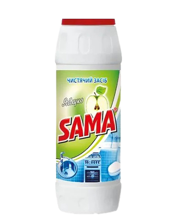 Чистящее средство для кухонной техники SAMA Яблоко 500 г(4820270630143) - Фото 1