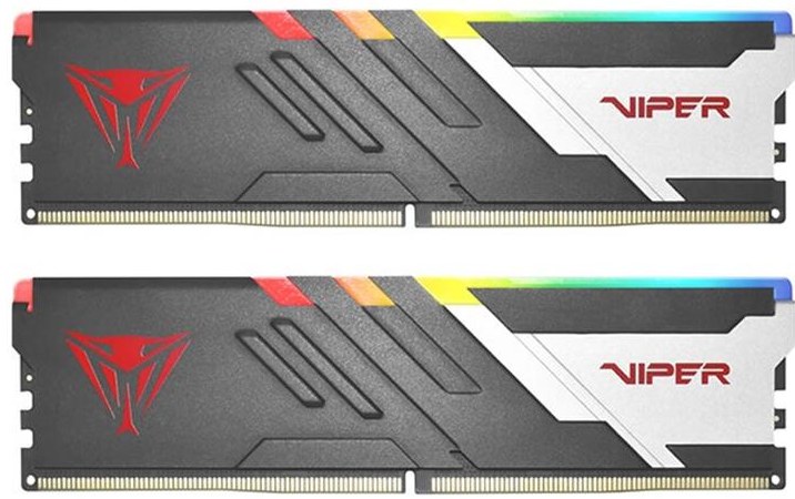 Память DDR Patriot Viper Venom RGB DDR5 2x16GB/5600 (PVVR532G560C36K) - Фото 1