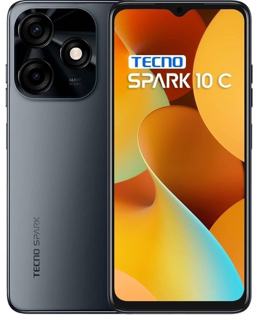Смартфон Tecno Spark 10c 4/128GB Meta Black (KI5k) купить - цена ...