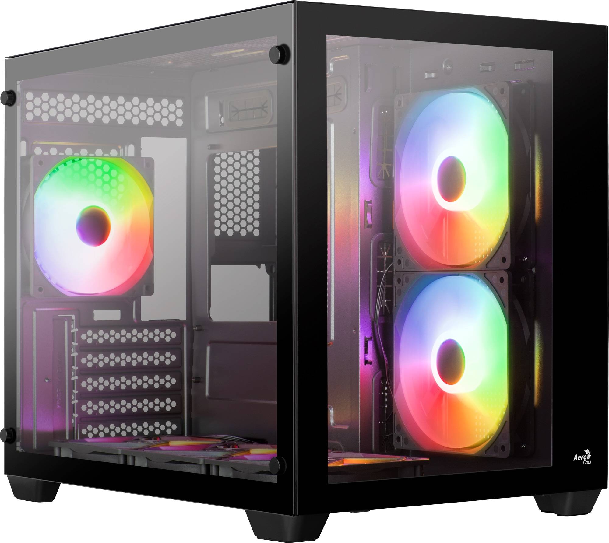 Корпус AEROCOOL Dryft Mini-G-BK-v2 (ACCS-ES02163.11) Black без БП - Фото 1