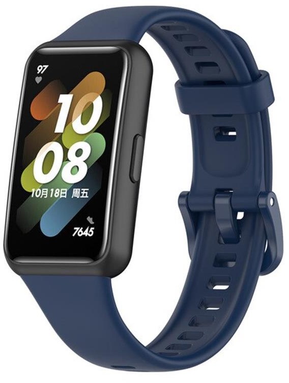 Ремешок для фитнес-браслета BeCover for Huawei Band 7/Honor Band 7 Blue Horizon (709459) - Фото 1