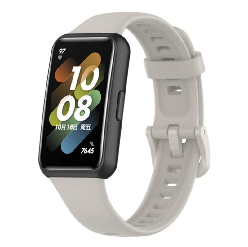 Ремінець для фітнес-браслету BeCover for Huawei Band 7/Honor Band 7 Gray (709462) - Фото 1