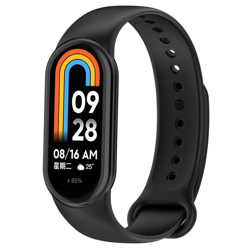 Купити Ремінець для фітнес-браслету BeCover for Xiaomi Mi Smart Band 8 Black (709376) - Фото 1 Ремінець для фітнес-браслету BeCover for Xiaomi Mi Smart Band 8 Black (709376) - Фото 1