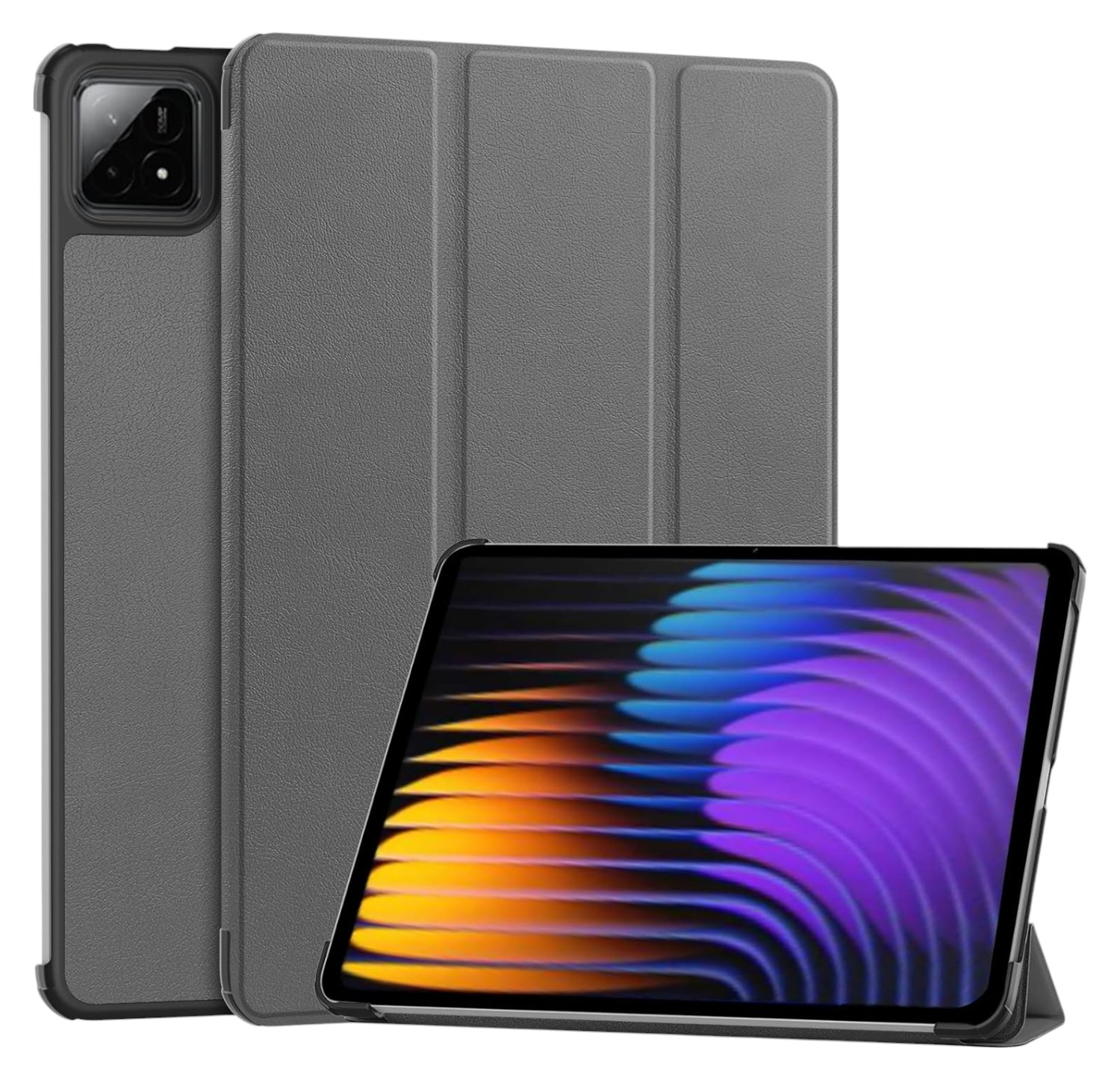Чехол для планшета BeCover Smart Case for Xiaomi Pad 7 / 7 Pro 11.2" Gray (712805) - Фото 1