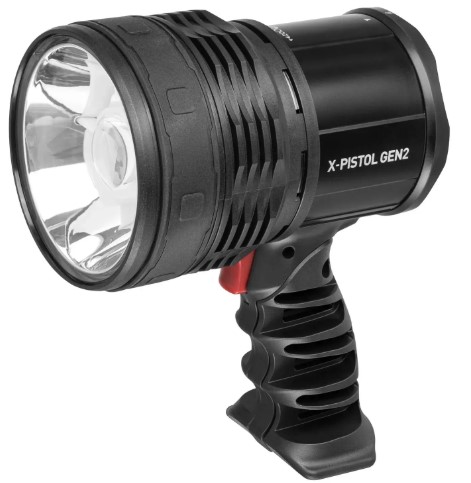 Фонарь аккумуляторный Mactronic X-Pistol GEN2 1500 Lm Focus USB Rechargeable (PSL0022) - Фото 1