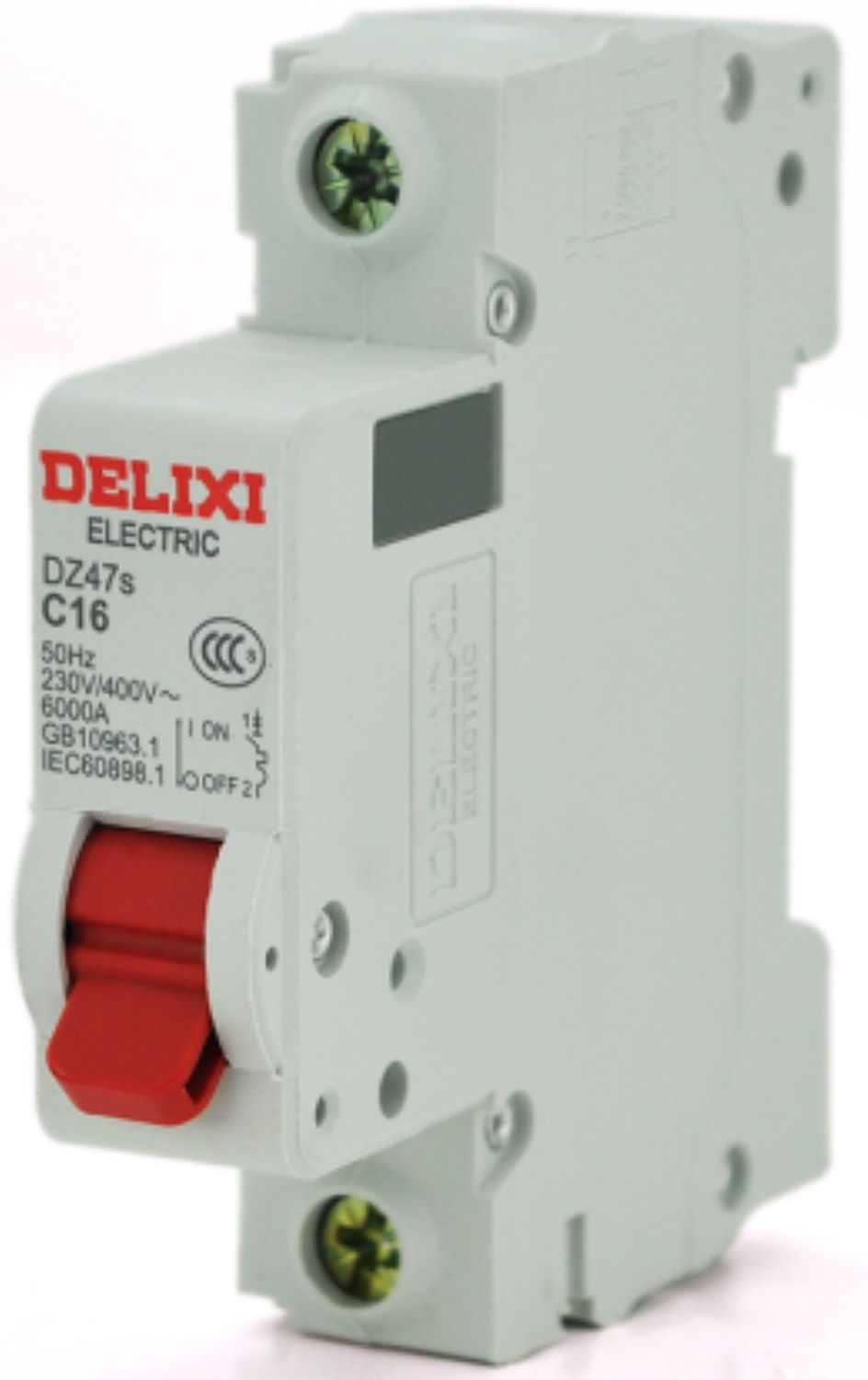 Релейный выключатель Delixi HDBE DZ47S 1P/16A, 230/400V - Фото 1