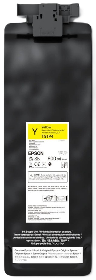 Чорнило Epson S7100 800мл UltraChrome GS3 Yellow T51P400 (C13T51P400) - Фото 1