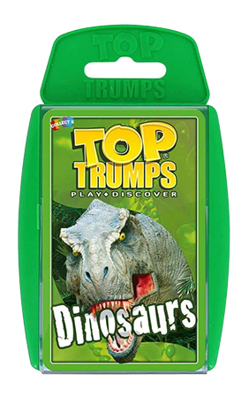 Настольная игра карточная (5-7 лет) Winning Moves TOP TRUMPS Dinosaurs (WM01572-EN1-6) - Фото 1