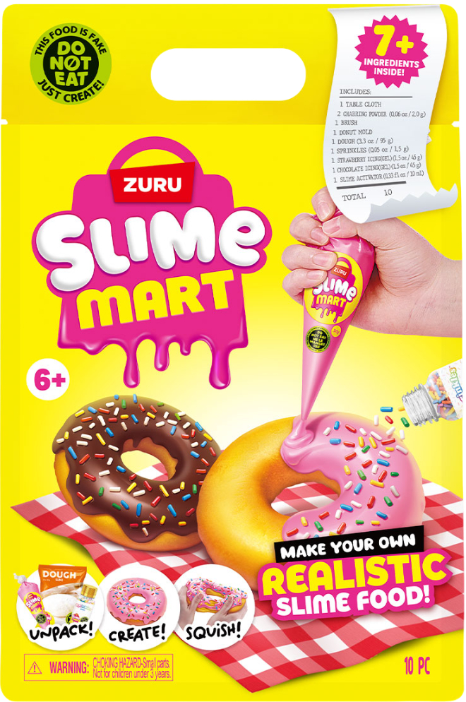 Фабрика слаймів Slime mart серії Shopping Bag – ПОНЧИК (15901B) - Фото 1