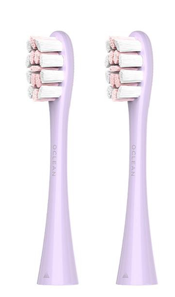 Насадка для зубной щетки Oclean P1C13 P02 Professional Clean Brush Head Purple 2 шт. (6970810554151) - Фото 1