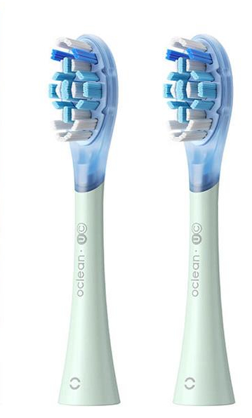 Насадка для зубной щетки Oclean UC01 G02 Ultra Clean Brush Head Green 2 шт. (6970810553512) - Фото 1