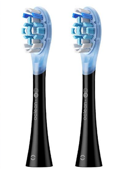 Насадка для зубной щетки Oclean UC02 B02 Ultra Clean Brush Head Black 2 шт. (6970810553543) - Фото 1