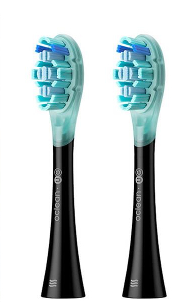 Насадка для зубной щетки Oclean UG02 B02 Ultra Gum Care Brush Black 2 шт. (6970810553567) - Фото 1