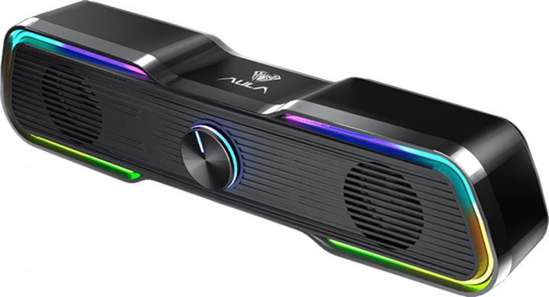 Компьютерная акустика обычная 2.0 Aula N-169B Black (6948391265056) - Фото 1