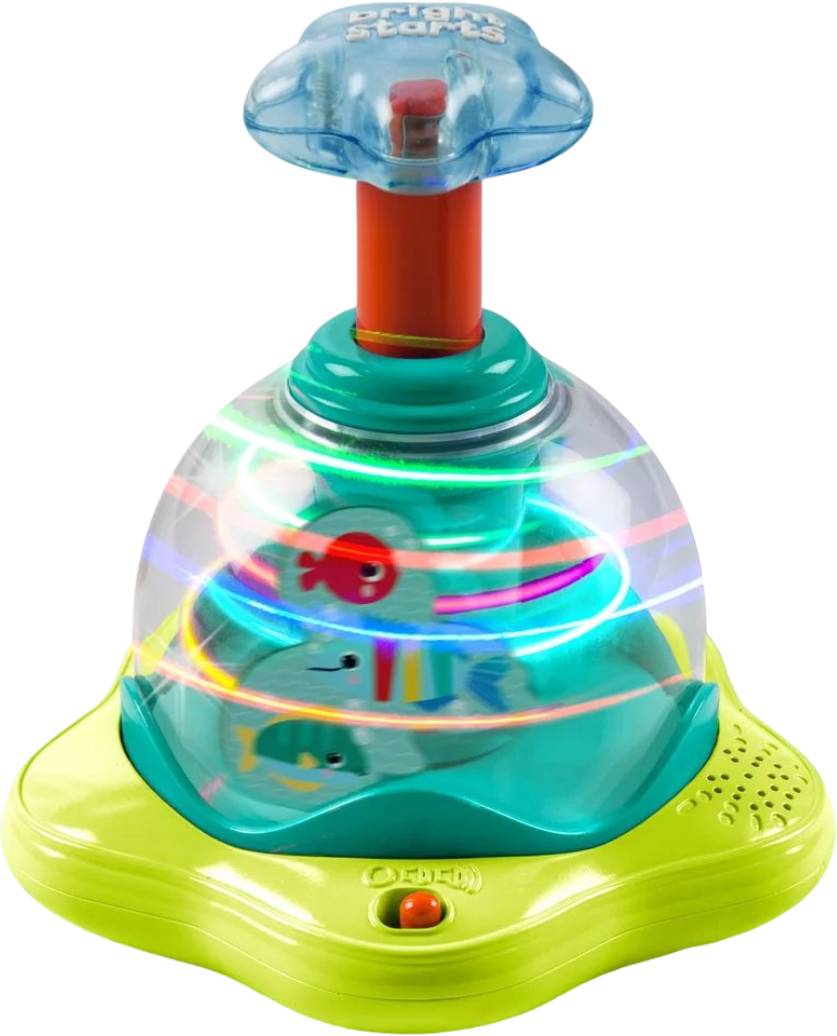 Дзиґа Bright Starts Press & Glow Spinner (10042) - Фото 1