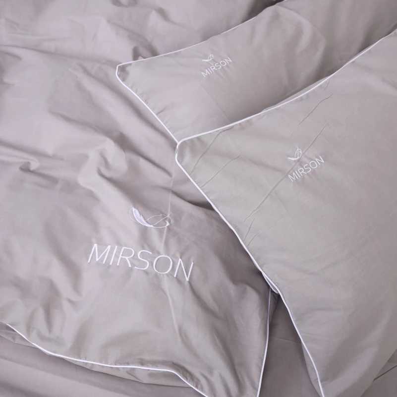 Комплект постельного белья детский MirSon Ranforce Elite Corner 16-5703 "Light Gray" 110х140 см (2200008400460) - Фото 1