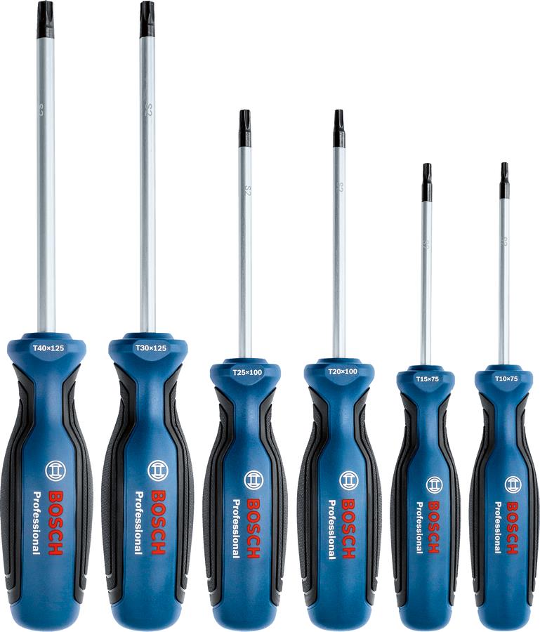 Набір викруток Bosch SL 4.5, 5.5, 6.5, PH1, PH2 6 шт. (1.600.A01.6BF) - Фото 1