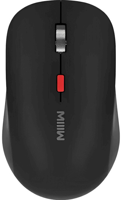 Мышь беспроводная Xiaomi MiiiW Wireless Bluetooth Mouse Black (MW23M22) - Фото 1