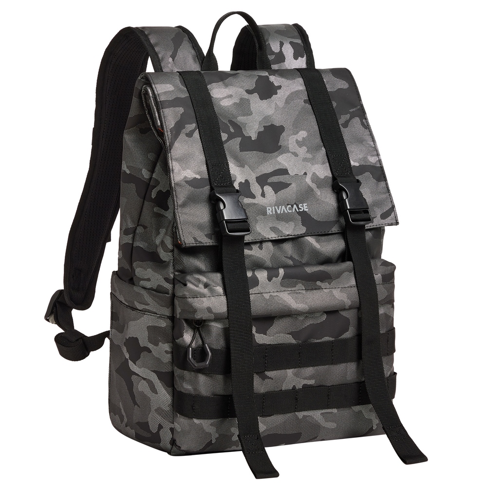 Рюкзак для ноутбука RIVACASE 7621 Grey camo - Фото 1