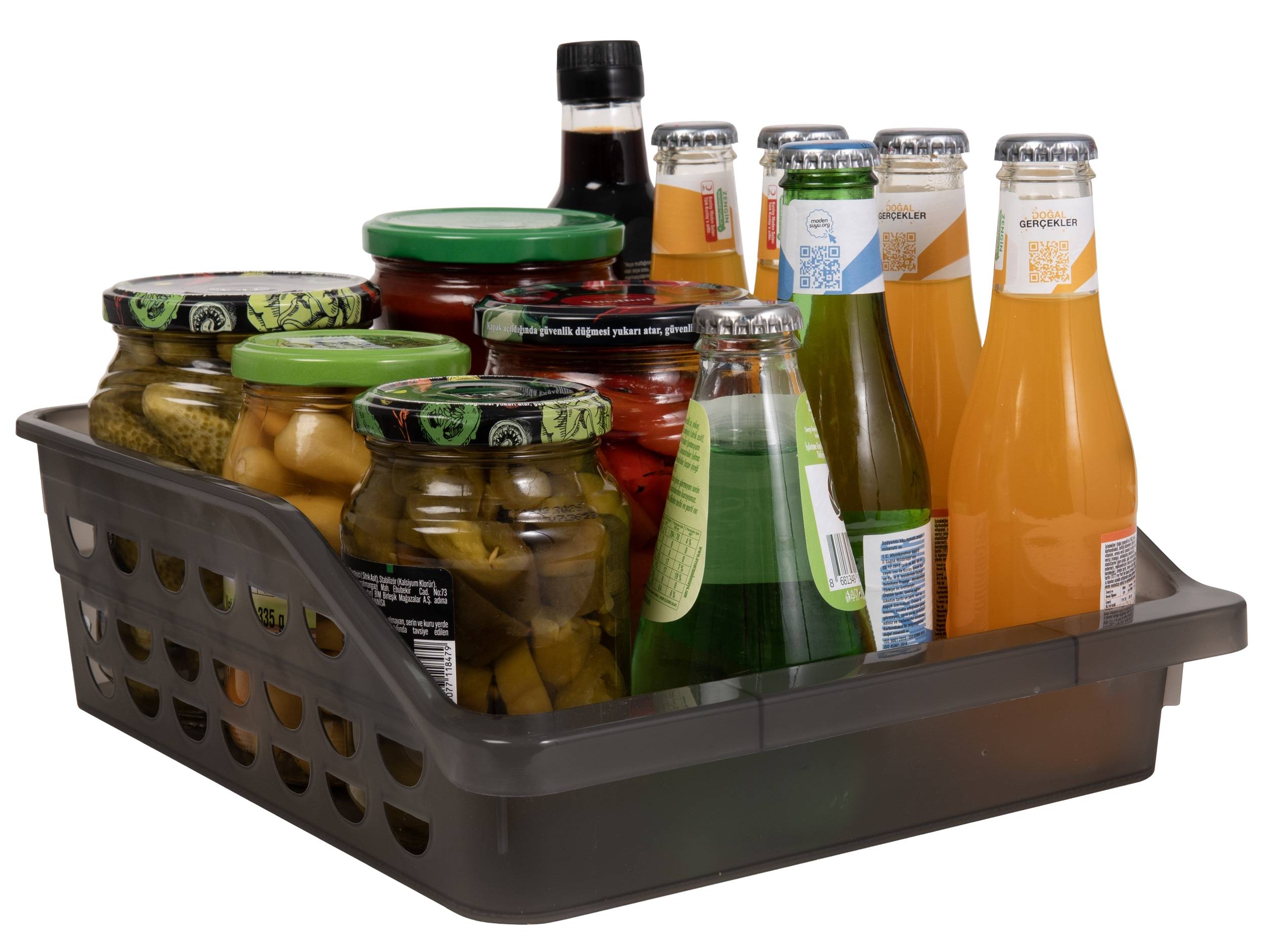 Органайзер для кухни Herevin Transparent Grey 30.4х25.3х9.3 см (161015-012) - Фото 1