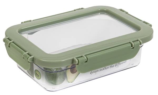 Ємність для зберігання Herevin Container-Green-Peach 0.6 л (161426-100) - Фото 1