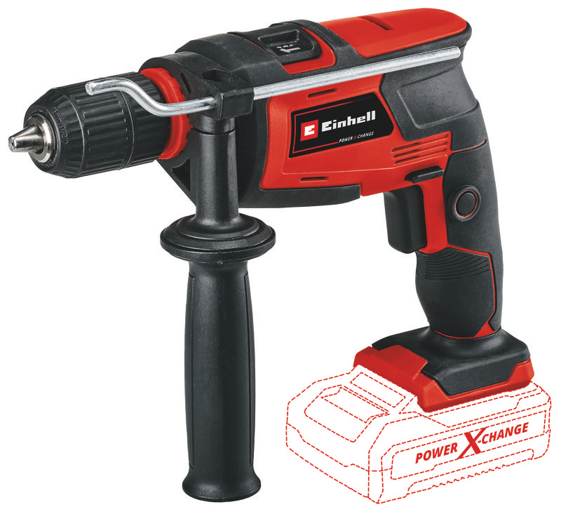 Ударная дрель Einhell PXC TC-ID 18 Li-Solo, PXC без АКБ та ЗП (4513960) - Фото 1
