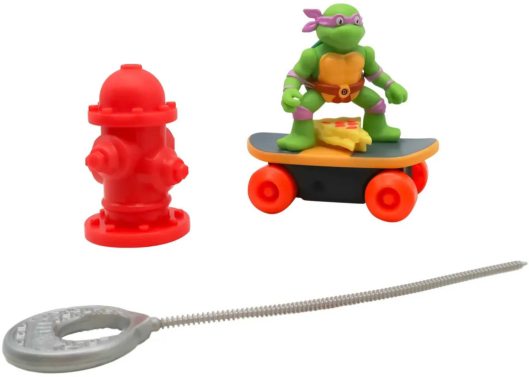 Коллекционная интерактивная фигурка TMNT Скейтбордист с лаунчером Донателло (71042) - Фото 1