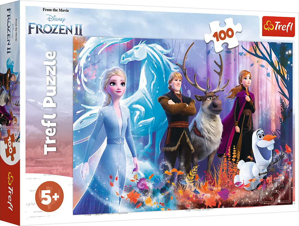 Пазлы (5-7 лет) Trefl Frozen Магия ледяного сердца 100 эл. (63667) - Фото 1