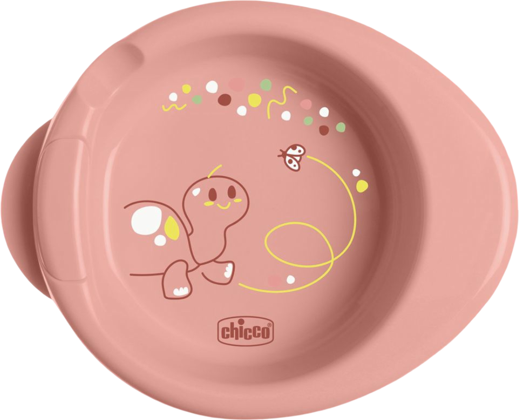 Тарелка для малыша Chicco от 6 месяцев девочка (16000.15) - Фото 1