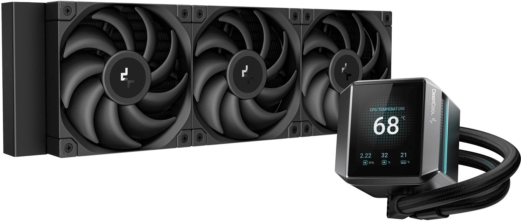 Водяная система охлаждения Deepcool Mystique 360 (R-LX750-BKDSNMP-G-1) - Фото 1