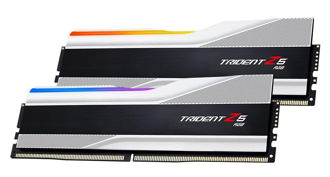 Память DDR G.Skill Trident Z5 RGB DDR5-6000 32GB 2x16GB CL30-40-40-96 1.35V (F5-6000J3040F16GX2-TZ5RS) - Фото 1
