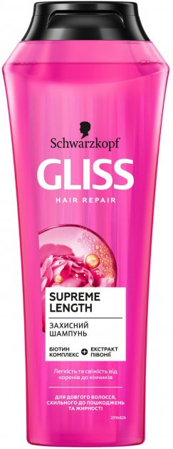 Шампунь жіночий Schwarzkopf Prof. Gliss Kur Supreme Length 250 мл (4045787436464) - Фото 1