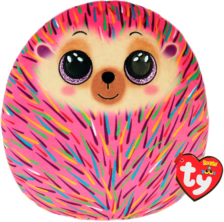 Мягкая игрушка животное TY SQUISH-A-BOOS 39240 Ежик "HEDGEHOG" 20 см (39240) - Фото 1
