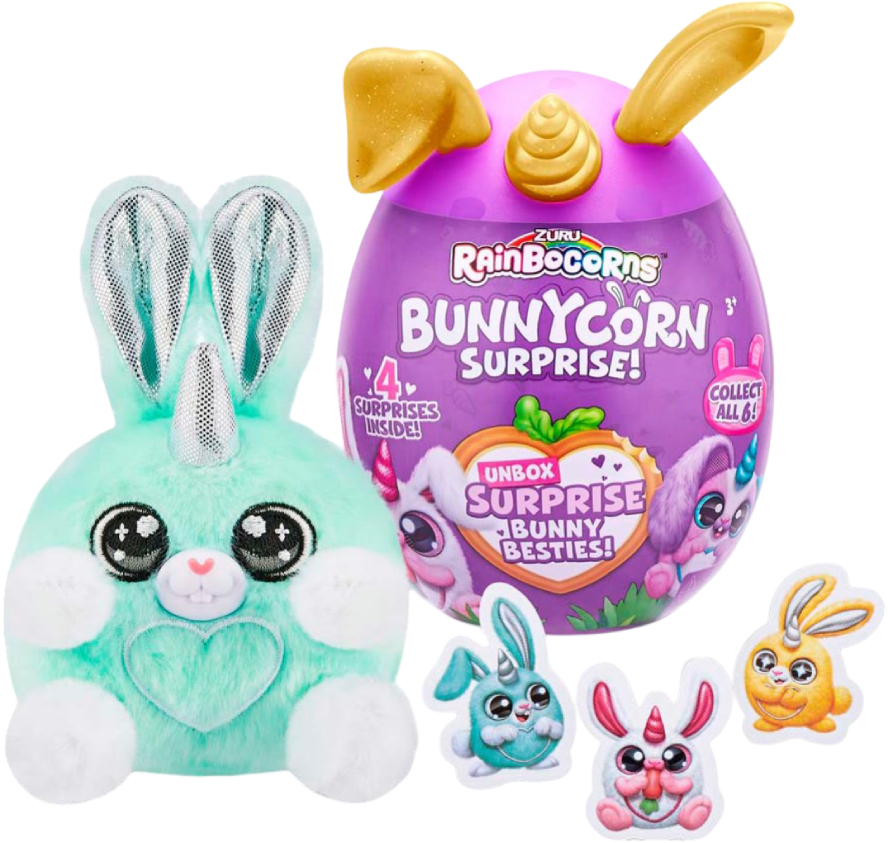 Мягкая игрушка-сюрприз Rainbocorns Rainbocorn-A (серия Bunnycorn Surprise) (9260А) - Фото 1